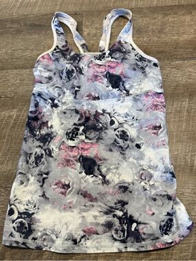 Lululemon Cool Racerback Moody Mirage Deep Navy Tank Top